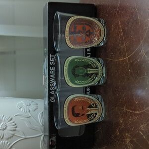 Pair of Loki shot glasses